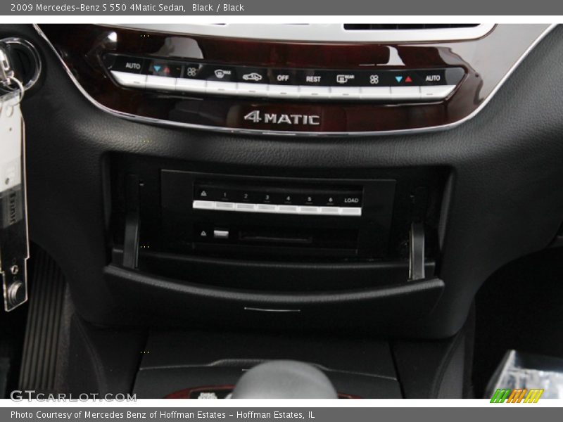 Black / Black 2009 Mercedes-Benz S 550 4Matic Sedan