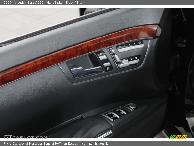 Black / Black 2009 Mercedes-Benz S 550 4Matic Sedan