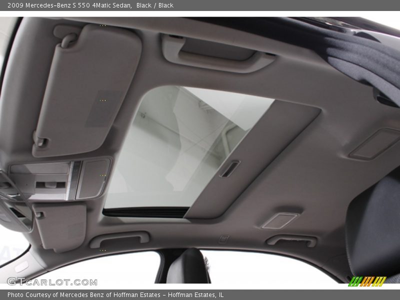 Black / Black 2009 Mercedes-Benz S 550 4Matic Sedan