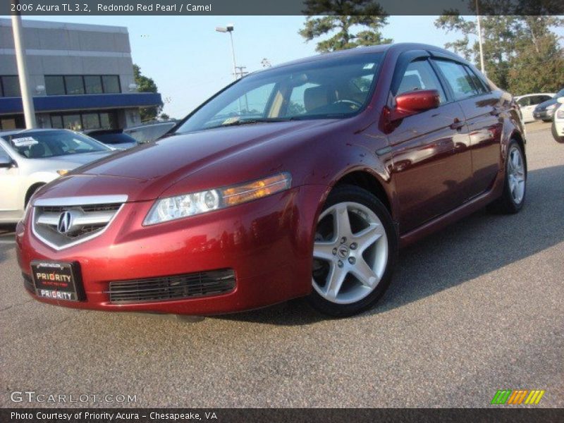 Redondo Red Pearl / Camel 2006 Acura TL 3.2