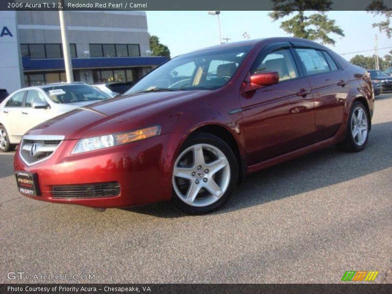 Redondo Red Pearl / Camel 2006 Acura TL 3.2