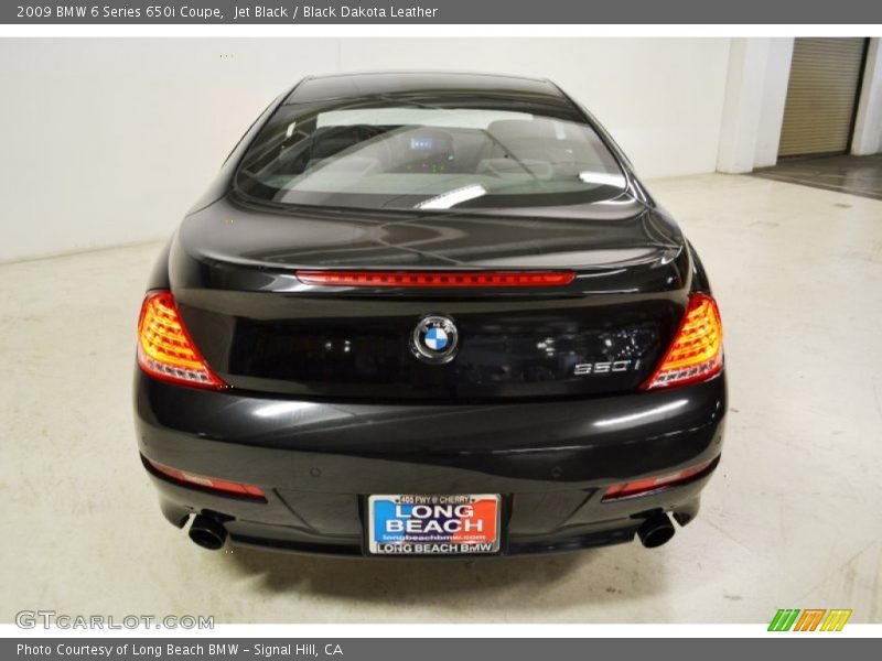 Jet Black / Black Dakota Leather 2009 BMW 6 Series 650i Coupe