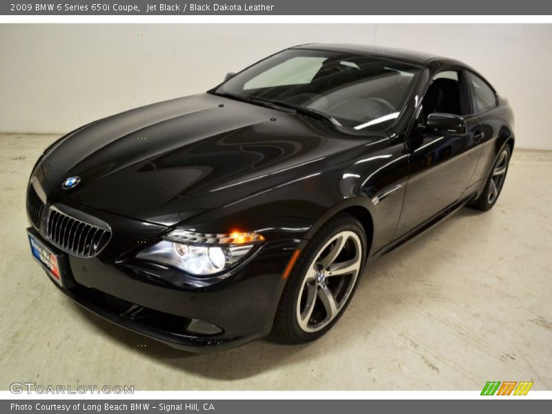 Jet Black / Black Dakota Leather 2009 BMW 6 Series 650i Coupe