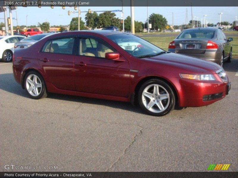 Redondo Red Pearl / Camel 2006 Acura TL 3.2