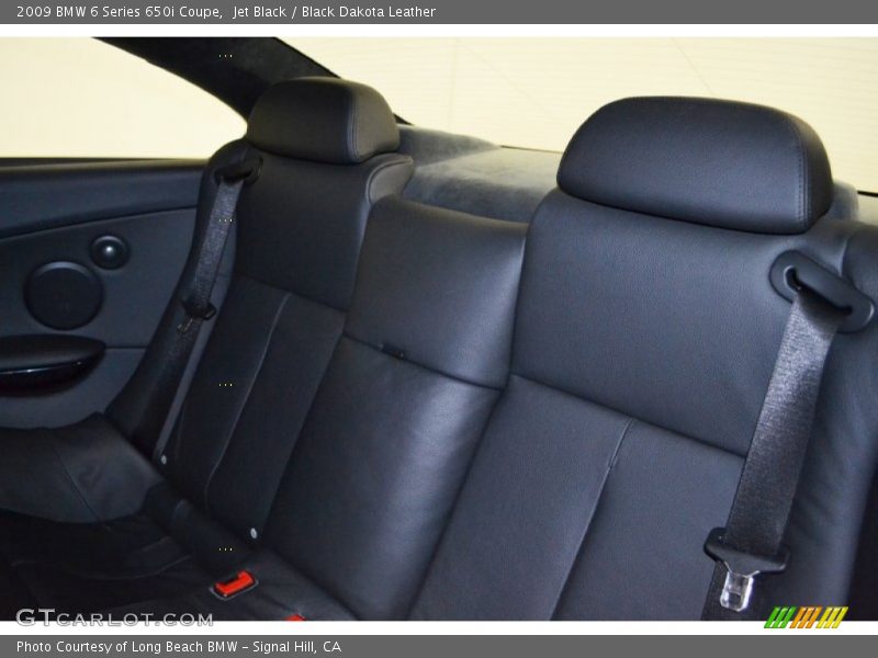 Jet Black / Black Dakota Leather 2009 BMW 6 Series 650i Coupe