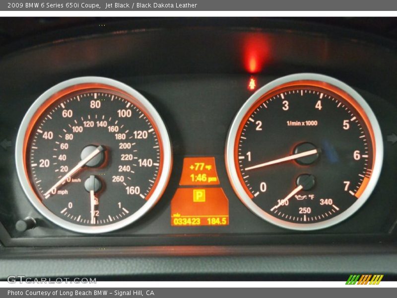  2009 6 Series 650i Coupe 650i Coupe Gauges