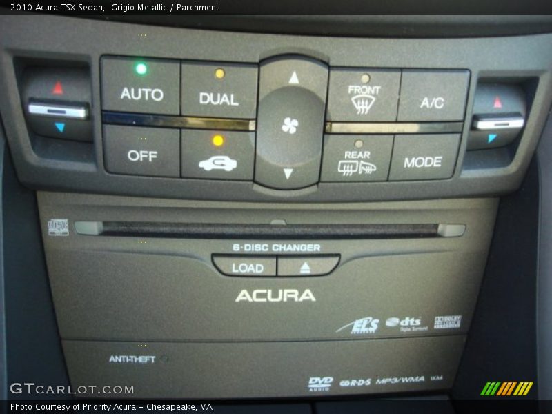 Grigio Metallic / Parchment 2010 Acura TSX Sedan