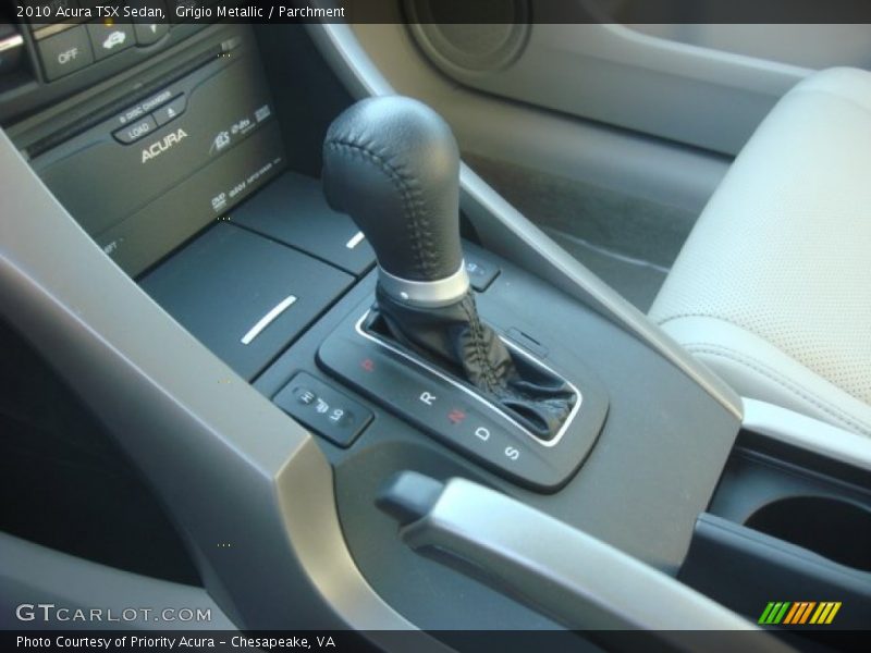 Grigio Metallic / Parchment 2010 Acura TSX Sedan