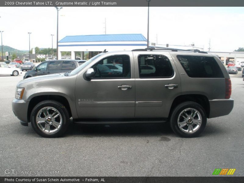 Graystone Metallic / Light Titanium 2009 Chevrolet Tahoe LTZ