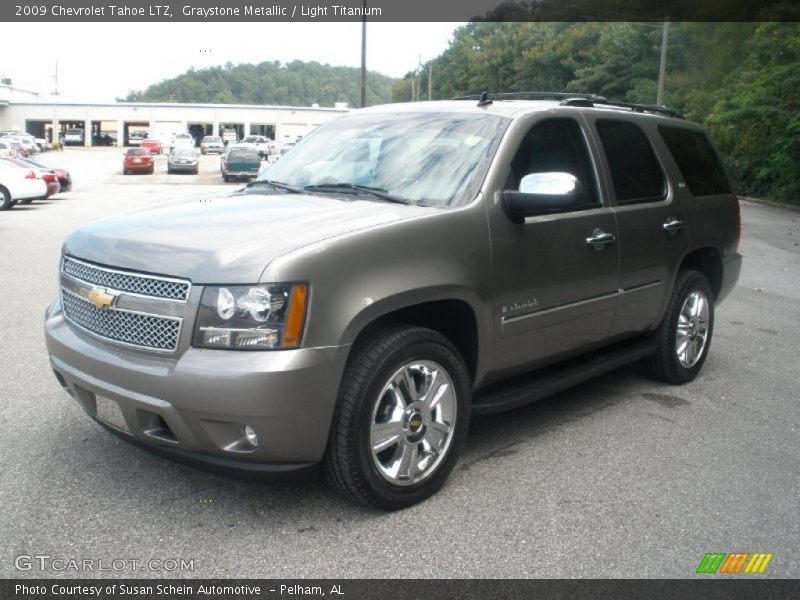 Graystone Metallic / Light Titanium 2009 Chevrolet Tahoe LTZ