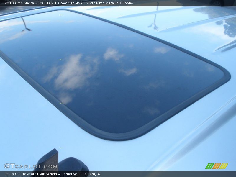 Silver Birch Metallic / Ebony 2010 GMC Sierra 2500HD SLT Crew Cab 4x4