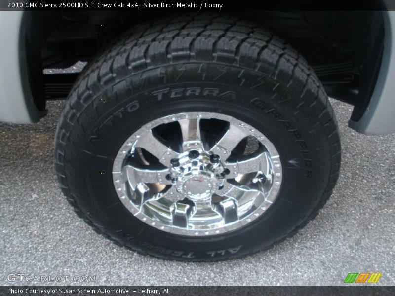 Silver Birch Metallic / Ebony 2010 GMC Sierra 2500HD SLT Crew Cab 4x4