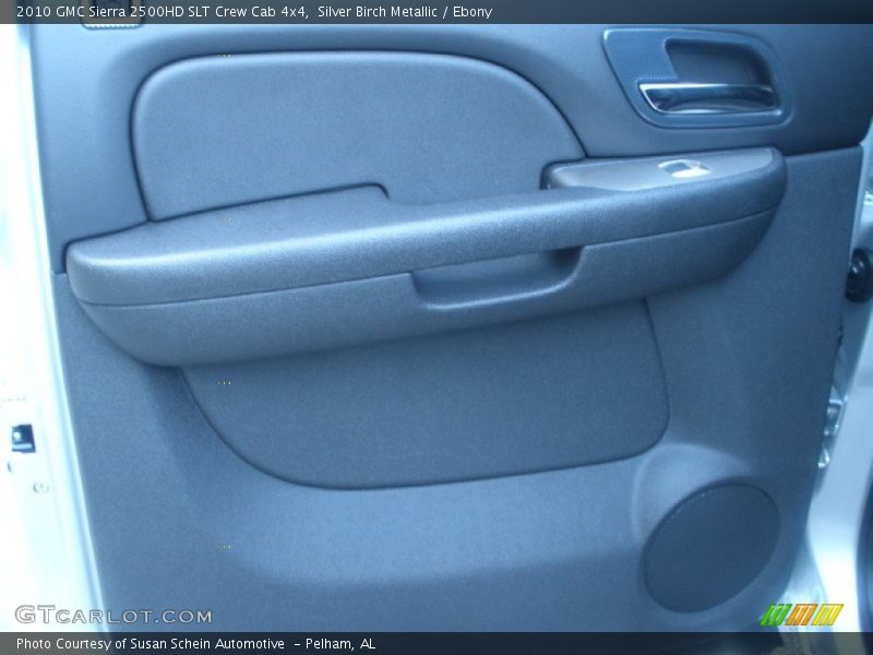 Silver Birch Metallic / Ebony 2010 GMC Sierra 2500HD SLT Crew Cab 4x4