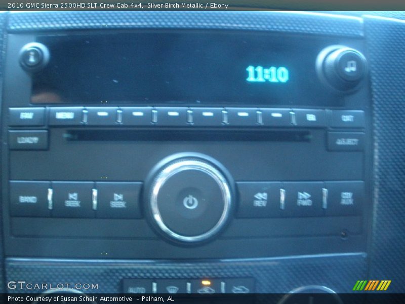 Silver Birch Metallic / Ebony 2010 GMC Sierra 2500HD SLT Crew Cab 4x4