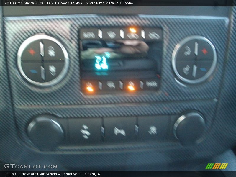Silver Birch Metallic / Ebony 2010 GMC Sierra 2500HD SLT Crew Cab 4x4