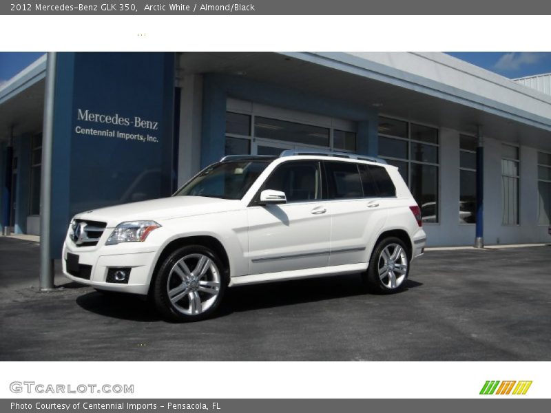 Arctic White / Almond/Black 2012 Mercedes-Benz GLK 350