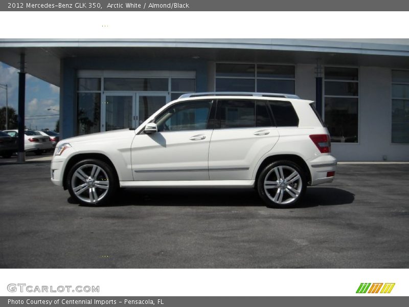 Arctic White / Almond/Black 2012 Mercedes-Benz GLK 350