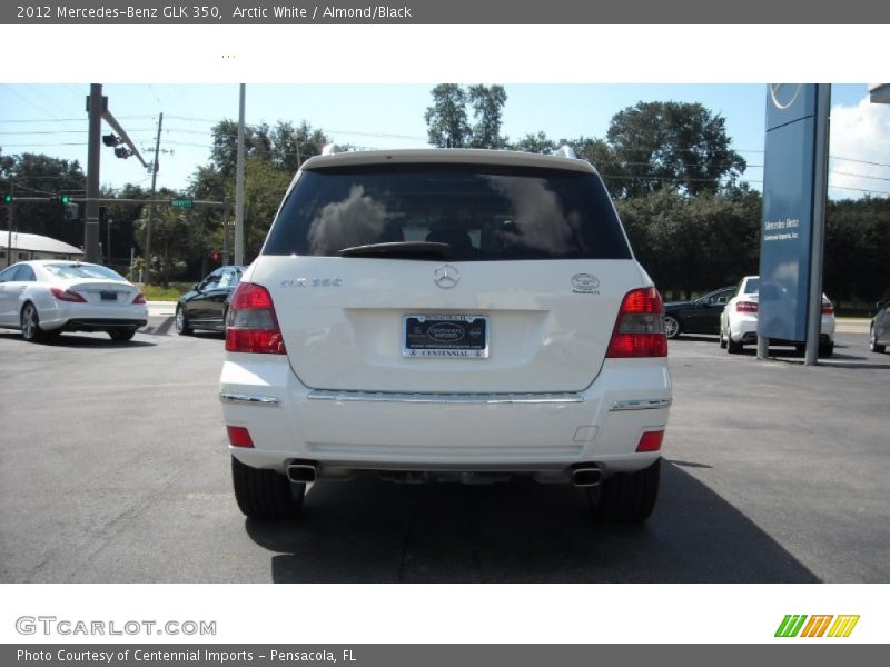 Arctic White / Almond/Black 2012 Mercedes-Benz GLK 350
