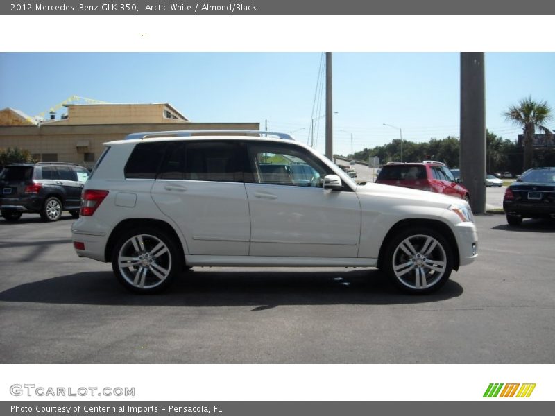Arctic White / Almond/Black 2012 Mercedes-Benz GLK 350