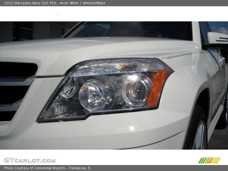 Arctic White / Almond/Black 2012 Mercedes-Benz GLK 350