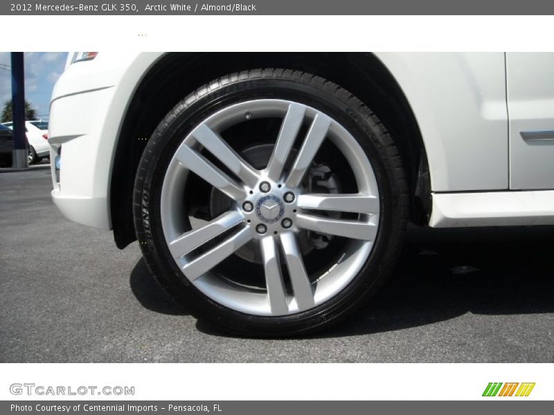 Arctic White / Almond/Black 2012 Mercedes-Benz GLK 350