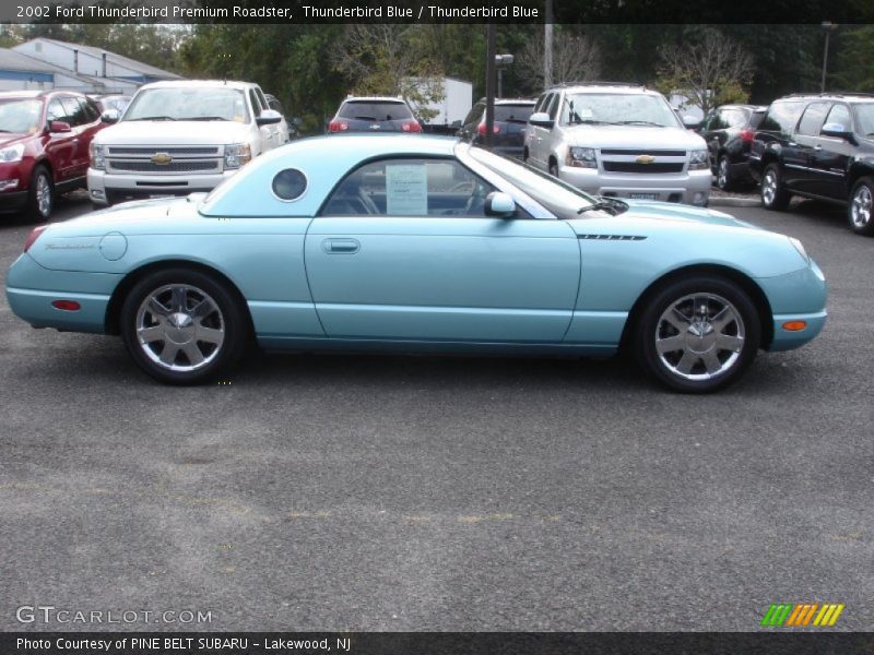  2002 Thunderbird Premium Roadster Thunderbird Blue