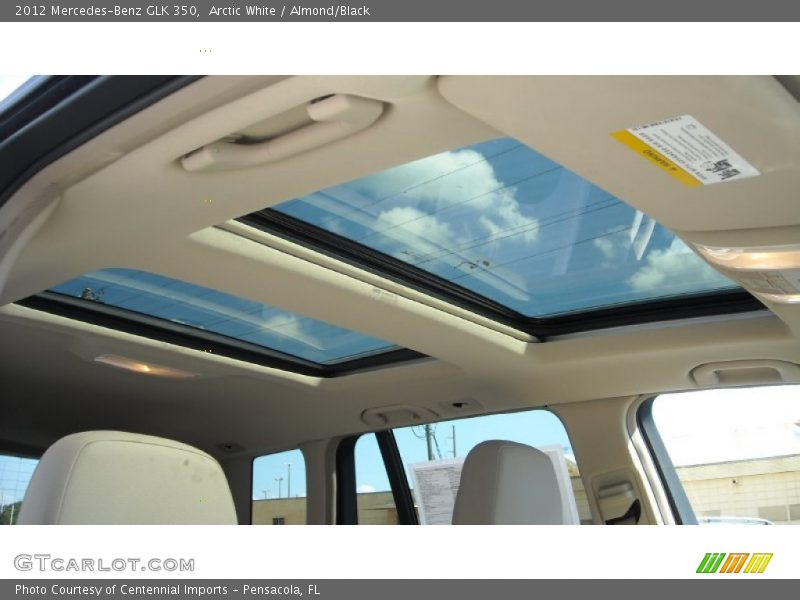 Arctic White / Almond/Black 2012 Mercedes-Benz GLK 350