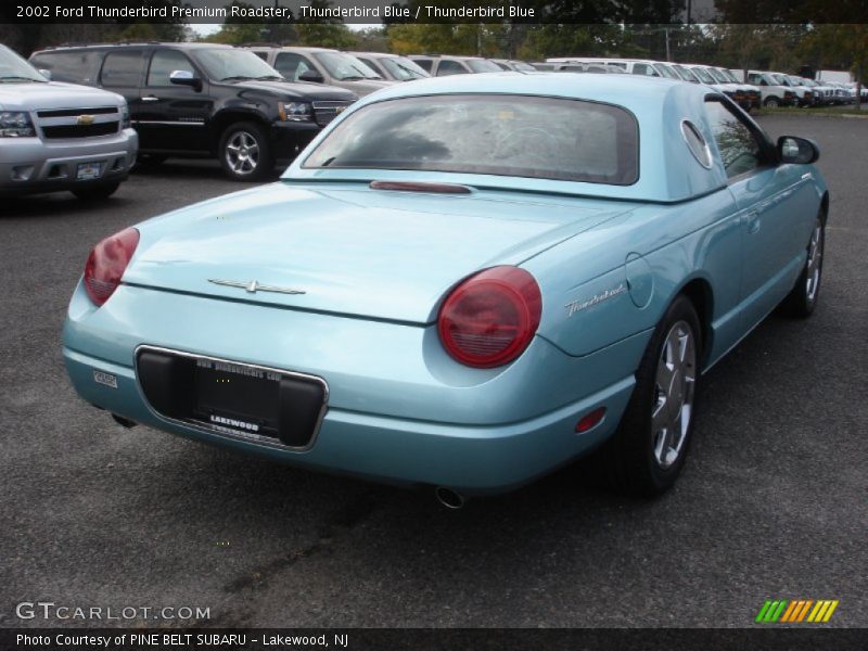  2002 Thunderbird Premium Roadster Thunderbird Blue