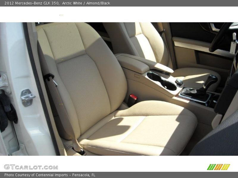 Arctic White / Almond/Black 2012 Mercedes-Benz GLK 350