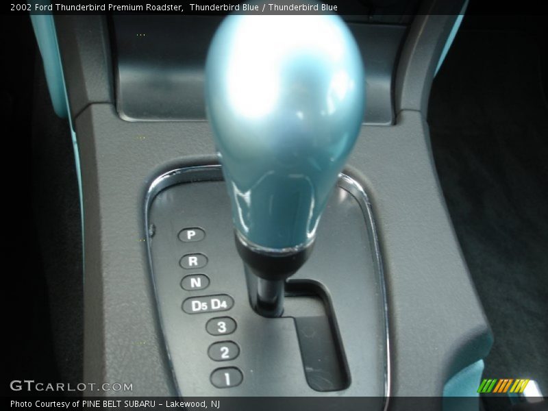  2002 Thunderbird Premium Roadster 5 Speed Automatic Shifter