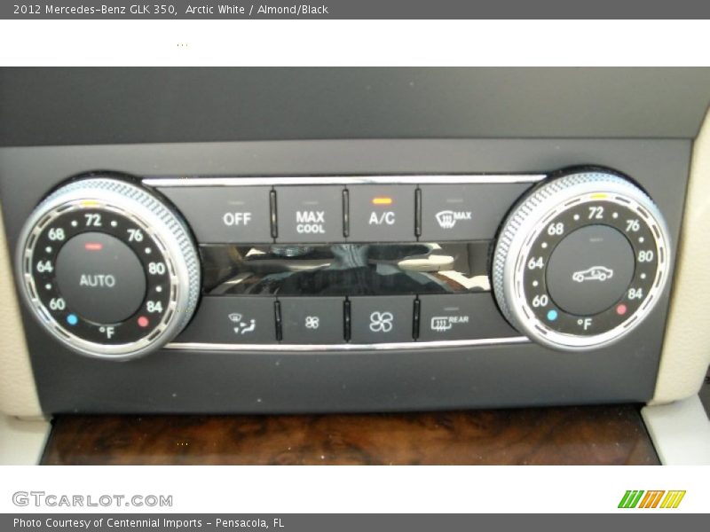 Arctic White / Almond/Black 2012 Mercedes-Benz GLK 350