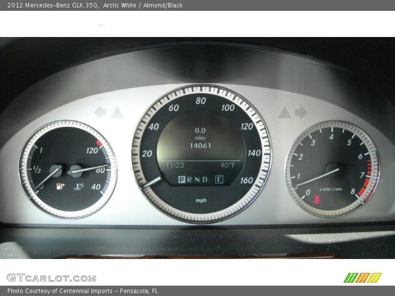 Arctic White / Almond/Black 2012 Mercedes-Benz GLK 350