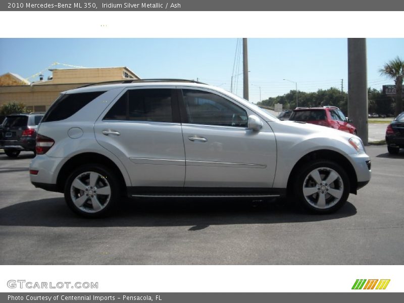 Iridium Silver Metallic / Ash 2010 Mercedes-Benz ML 350