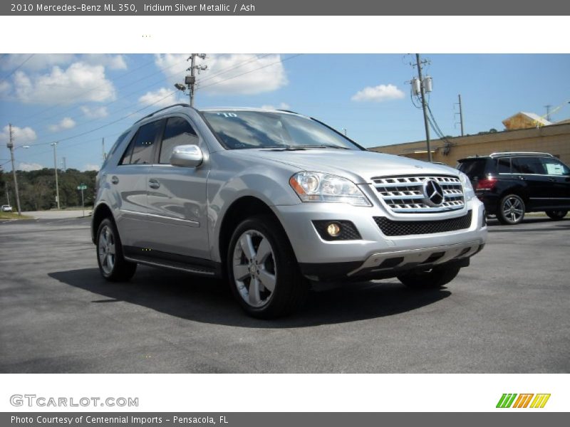 Iridium Silver Metallic / Ash 2010 Mercedes-Benz ML 350
