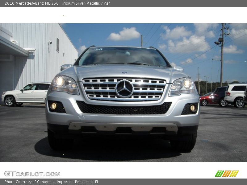 Iridium Silver Metallic / Ash 2010 Mercedes-Benz ML 350