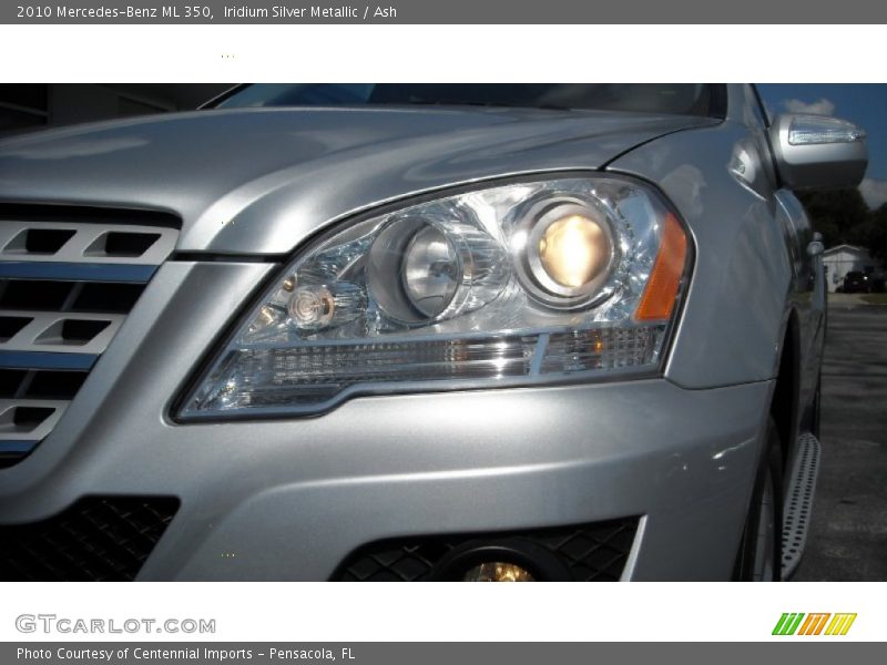 Iridium Silver Metallic / Ash 2010 Mercedes-Benz ML 350