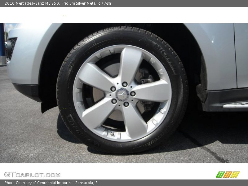 Iridium Silver Metallic / Ash 2010 Mercedes-Benz ML 350