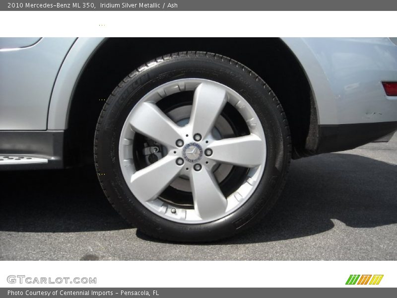 Iridium Silver Metallic / Ash 2010 Mercedes-Benz ML 350