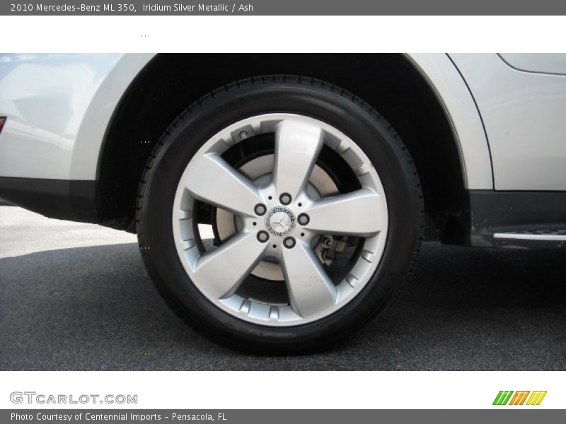 Iridium Silver Metallic / Ash 2010 Mercedes-Benz ML 350