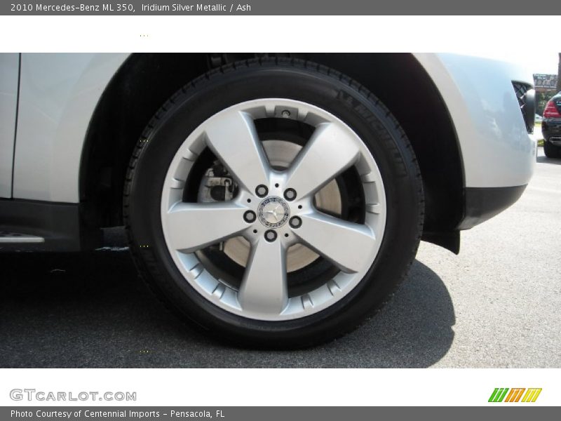 Iridium Silver Metallic / Ash 2010 Mercedes-Benz ML 350