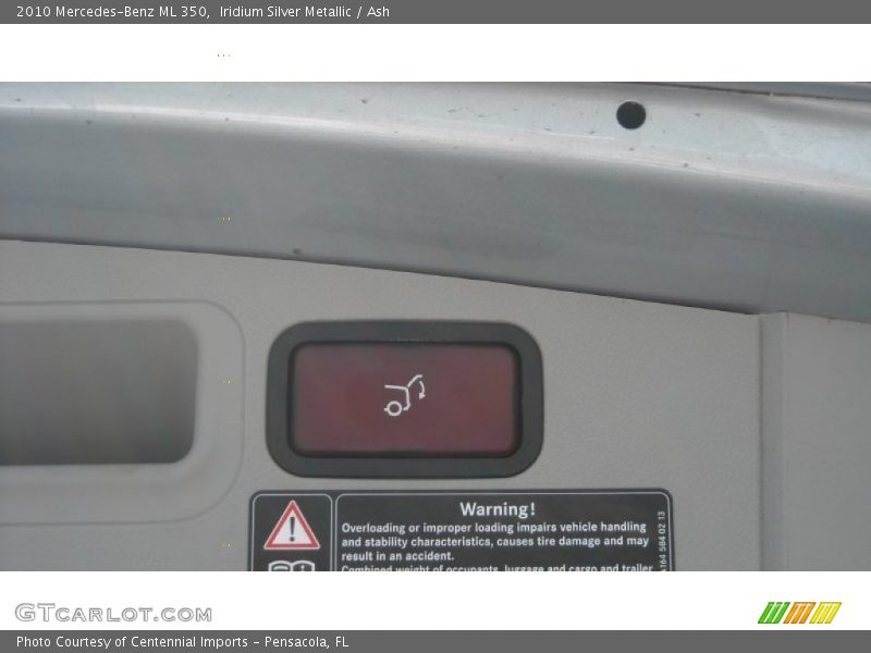 Iridium Silver Metallic / Ash 2010 Mercedes-Benz ML 350