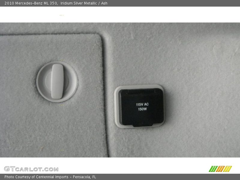 Iridium Silver Metallic / Ash 2010 Mercedes-Benz ML 350