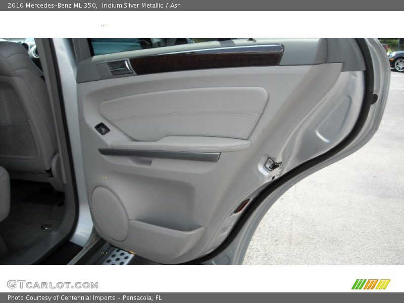 Iridium Silver Metallic / Ash 2010 Mercedes-Benz ML 350