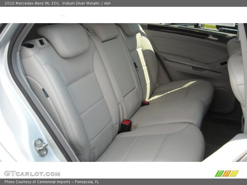 Iridium Silver Metallic / Ash 2010 Mercedes-Benz ML 350