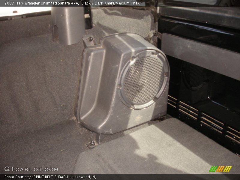 Black / Dark Khaki/Medium Khaki 2007 Jeep Wrangler Unlimited Sahara 4x4