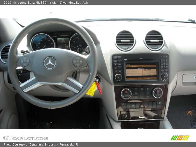 Iridium Silver Metallic / Ash 2010 Mercedes-Benz ML 350