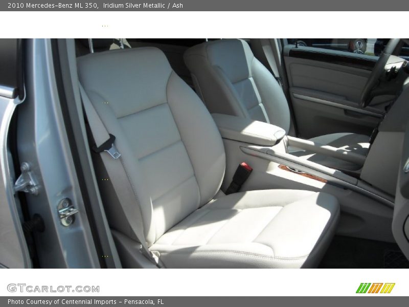 Iridium Silver Metallic / Ash 2010 Mercedes-Benz ML 350