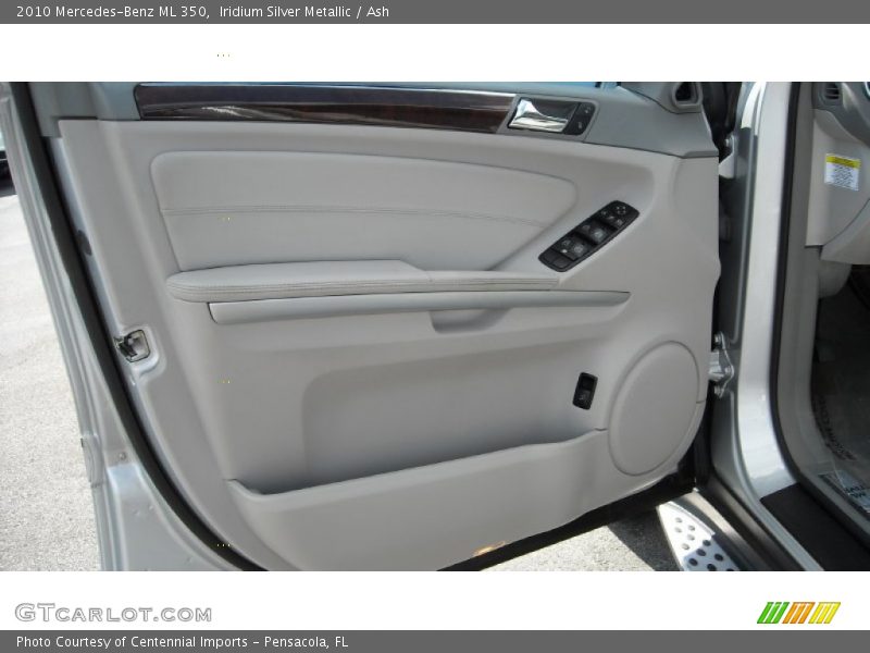 Iridium Silver Metallic / Ash 2010 Mercedes-Benz ML 350