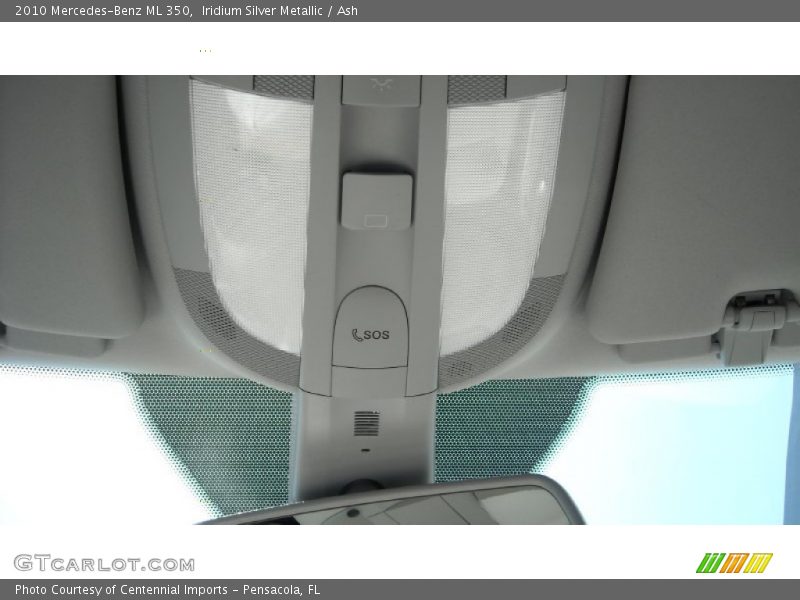 Iridium Silver Metallic / Ash 2010 Mercedes-Benz ML 350
