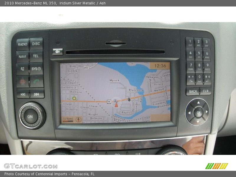 Iridium Silver Metallic / Ash 2010 Mercedes-Benz ML 350